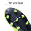 image:imageDREAM PAIRS Boys Girls Soccer Cleats Youth Firm Groud Outdoor Sport Athletic High Top Football Shoes for LittleBig KidDarkBlueNeonGreen