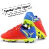 image:imageDREAM PAIRS Boys Girls Soccer Football Cleats Shoes for Little KidBig KidRedRoyalLemonGreen