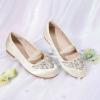 image:imageDREAM PAIRS Girls Ballet Flats Flower Shoes Mary Jane Ballerina Flat Dress Shoes for DailyWeddingPartyIvory