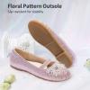 image:imageDREAM PAIRS Girls Ballet Flats Flower Shoes Mary Jane Ballerina Flat Dress Shoes for DailyWeddingPartyPinkGlitter