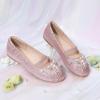 image:imageDREAM PAIRS Girls Ballet Flats Flower Shoes Mary Jane Ballerina Flat Dress Shoes for DailyWeddingPartyPinkGlitter