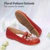 image:imageDREAM PAIRS Girls Ballet Flats Flower Shoes Mary Jane Ballerina Flat Dress Shoes for DailyWeddingPartyRedGlitter