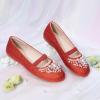 image:imageDREAM PAIRS Girls Ballet Flats Flower Shoes Mary Jane Ballerina Flat Dress Shoes for DailyWeddingPartyRedGlitter