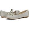 image:imageDREAM PAIRS Girls Ballet Flats Flower Shoes Mary Jane Ballerina Flat Dress Shoes for DailyWeddingPartySilverGlitter
