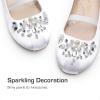 image:imageDREAM PAIRS Girls Ballet Flats Flower Shoes Mary Jane Ballerina Flat Dress Shoes for DailyWeddingPartyWhiteSatin