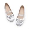 image:imageDREAM PAIRS Girls Ballet Flats Flower Shoes Mary Jane Ballerina Flat Dress Shoes for DailyWeddingPartyWhiteSatin