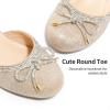 image:imageDREAM PAIRS Girls Dress Shoes Closed Toe Low Heels Ankle Strap Pumps for Toddler Little Big Kid Flower Party Wedding PrincessGoldglitter