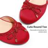 image:imageDREAM PAIRS Girls Dress Shoes Closed Toe Low Heels Ankle Strap Pumps for Toddler Little Big Kid Flower Party Wedding PrincessRed