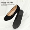 image:imageDREAM PAIRS Girls Dress Shoes Slip on Ballerina Flats for WeddingPartyBlackNubuck