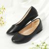image:imageDREAM PAIRS Girls Dress Shoes Slip on Ballerina Flats for WeddingPartyBlackPu