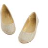 image:imageDREAM PAIRS Girls Dress Shoes Slip on Ballerina Flats for WeddingPartyGoldGlitter