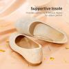 image:imageDREAM PAIRS Girls Dress Shoes Slip on Ballerina Flats for WeddingPartyGoldGlitter