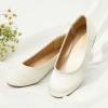 image:imageDREAM PAIRS Girls Dress Shoes Slip on Ballerina Flats for WeddingPartyIvorySatin