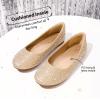 image:imageDREAM PAIRS Girls Dress Shoes Slip on Ballerina Flats for WeddingPartyMuyshinegold Glitter