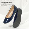 image:imageDREAM PAIRS Girls Dress Shoes Slip on Ballerina Flats for WeddingPartyNavyPat