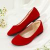 image:imageDREAM PAIRS Girls Dress Shoes Slip on Ballerina Flats for WeddingPartyRedSuede