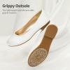 image:imageDREAM PAIRS Girls Dress Shoes Slip on Ballerina Flats for WeddingPartyWhiteSatin