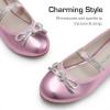 image:imageDREAM PAIRS Girls Dress Shoes Slipon Flower Girl Ballet Flats for Party Wedding Performance Prom GraduationPink
