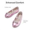image:imageDREAM PAIRS Girls Dress Shoes Slipon Flower Girl Ballet Flats for Party Wedding Performance Prom GraduationPink