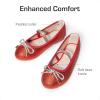 image:imageDREAM PAIRS Girls Dress Shoes Slipon Flower Girl Ballet Flats for Party Wedding Performance Prom GraduationRedGlitter
