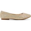 image:imageDREAM PAIRS Girls Dress Shoes Slipon Rhinestone Glitter Ballet Flats for Wedding Party Birthday Prom Little KidBig KidNina100gold Glitter