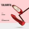 image:imageDREAM PAIRS Girls Dress Shoes Slipon Rhinestone Glitter Ballet Flats for Wedding Party Birthday Prom Little KidBig KidNina100red