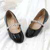 image:imageDREAM PAIRS Girls Mary Jane Dress Shoes Ballerina Flats for Wedding Party ToddlerLittle KidBig KidBlackPat