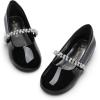 image:imageDREAM PAIRS Girls Mary Jane Dress Shoes Ballerina Flats for Wedding Party ToddlerLittle KidBig KidBlackPatt