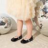 image:imageDREAM PAIRS Girls Mary Jane Dress Shoes Ballerina Flats for Wedding Party ToddlerLittle KidBig KidBlackPatt