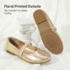image:imageDREAM PAIRS Girls Mary Jane Dress Shoes Ballerina Flats for Wedding Party ToddlerLittle KidBig KidGold