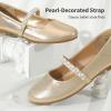 image:imageDREAM PAIRS Girls Mary Jane Dress Shoes Ballerina Flats for Wedding Party ToddlerLittle KidBig KidGold