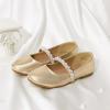 image:imageDREAM PAIRS Girls Mary Jane Dress Shoes Ballerina Flats for Wedding Party ToddlerLittle KidBig KidGold