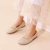 image:imageDREAM PAIRS Girls Mary Jane Dress Shoes Ballerina Flats for Wedding Party ToddlerLittle KidBig KidGoldGlitter