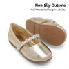 image:imageDREAM PAIRS Girls Mary Jane Dress Shoes Ballerina Flats for Wedding Party ToddlerLittle KidBig KidGoldt