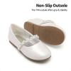 image:imageDREAM PAIRS Girls Mary Jane Dress Shoes Ballerina Flats for Wedding Party ToddlerLittle KidBig KidIvoryt