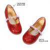 image:imageDREAM PAIRS Girls Mary Jane Dress Shoes Ballerina Flats for Wedding Party ToddlerLittle KidBig KidRedt