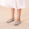 image:imageDREAM PAIRS Girls Mary Jane Dress Shoes Ballerina Flats for Wedding Party ToddlerLittle KidBig KidSilverGlitter