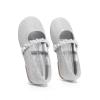 image:imageDREAM PAIRS Girls Mary Jane Dress Shoes Ballerina Flats for Wedding Party ToddlerLittle KidBig KidSilverGlittert
