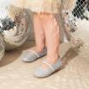 image:imageDREAM PAIRS Girls Mary Jane Dress Shoes Ballerina Flats for Wedding Party ToddlerLittle KidBig KidSilverGlittert