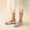 image:imageDREAM PAIRS Girls Mary Jane Dress Shoes Ballerina Flats for Wedding Party ToddlerLittle KidBig KidSilverpu