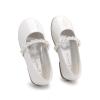 image:imageDREAM PAIRS Girls Mary Jane Dress Shoes Ballerina Flats for Wedding Party ToddlerLittle KidBig KidWhitePatt