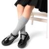 image:imageDREAM PAIRS Girls Mary Jane Dress Shoes Chunky Platform School Uniform Shoes TStrap Oxfords Loafers Star FlatsAll Black