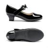 image:imageDREAM PAIRS Girls Mary Jane Dress Shoes Pumps Low Heels Flower Party Wedding PrincessBlack