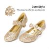 image:imageDREAM PAIRS Girls Mary Jane Dress Shoes Pumps Low Heels Flower Party Wedding PrincessGoldglitter