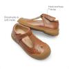image:imageDREAM PAIRS Girls Mary Jane Dress Shoes School Uniform ToeProtective TStrap Ballet Flats Toddler Little KidBrown