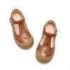 image:imageDREAM PAIRS Girls Mary Jane Dress Shoes School Uniform ToeProtective TStrap Ballet Flats Toddler Little KidBrown