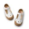 image:imageDREAM PAIRS Girls Mary Jane Dress Shoes School Uniform ToeProtective TStrap Ballet Flats Toddler Little KidWhite