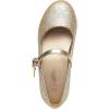image:imageDREAM PAIRS Girls Mary Jane Low Heel Princess Flower Wedding Party Pump Dress ShoesGold