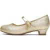 image:imageDREAM PAIRS Girls Mary Jane Low Heel Princess Flower Wedding Party Pump Dress ShoesGold