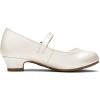 image:imageDREAM PAIRS Girls Mary Jane Low Heel Princess Flower Wedding Party Pump Dress ShoesIvoryPu